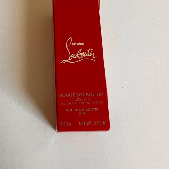 Christian Louboutin Iconic rouge 001G Lipstick red 0.10 oz - Picture 7 of 9